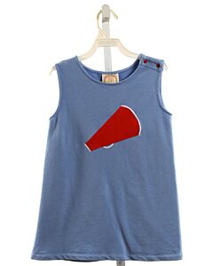 THE BEAUFORT BONNET COMPANY  BLUE   APPLIQUED KNIT DRESS