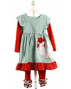MILLIE JAY  MULTI-COLOR   APPLIQUED 2-PIECE OUTFIT