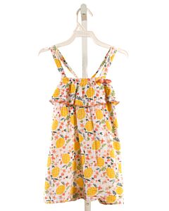MUD PIE  YELLOW   PRINTED DESIGN DRESS