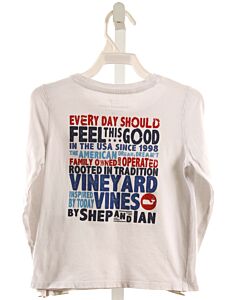 VINEYARD VINES  WHITE    KNIT LS SHIRT