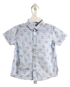 MAYORAL  BLUE   PRINTED DESIGN DRESS SHIRT