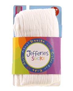 JEFFERIES SOCKS  WHITE    TIGHTS
