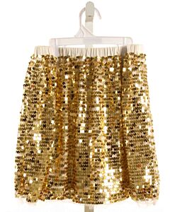 CREWCUTS  GOLD   SEQUINED SKIRT