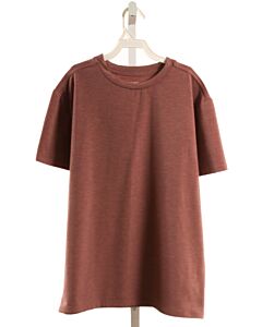 RUMI + RYDER  MAROON    KNIT SS SHIRT