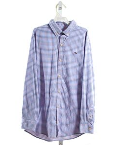 VINEYARD VINES  BLUE  PLAID  DRESS SHIRT