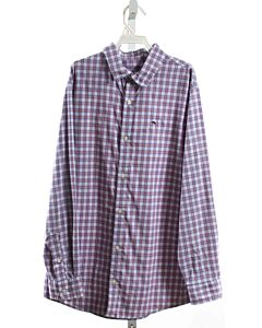 VINEYARD VINES  BLUE  PLAID  DRESS SHIRT