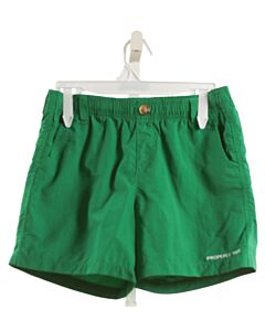 PROPERLY TIED GREEN SHORTS