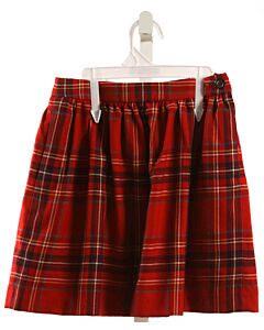 BROOKS BROTHERS  RED  PLAID  SKIRT