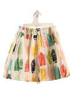 HANNAH KATE  MULTI-COLOR   PRINTED DESIGN SKIRT