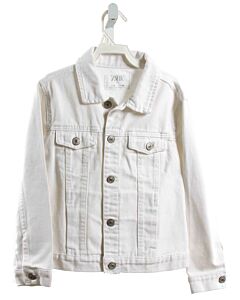 ZARA  WHITE DENIM   OUTERWEAR