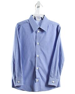 NO TAG  BLUE  STRIPED  DRESS SHIRT