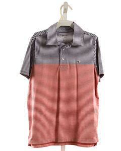 VINEYARD VINES  MULTI-COLOR  STRIPED  KNIT SS SHIRT