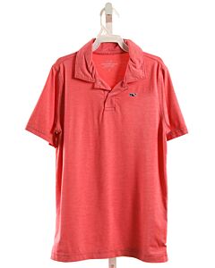 VINEYARD VINES  RED    KNIT SS SHIRT
