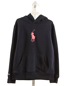 PINK PONY  NAVY   APPLIQUED PULLOVER