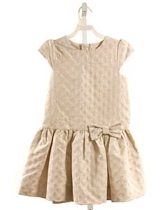 KATE SPADE  GOLD    PARTY DRESS WITH BOW