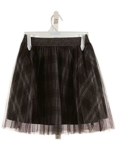 MOLLY BRACKEN  BLACK TULLE   SKIRT