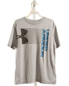 UNDER ARMOUR  GRAY  PRINT  T-SHIRT