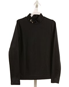 UNDER ARMOUR  BLACK    KNIT LS SHIRT