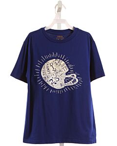 POLO BY RALPH LAUREN  BLUE   PRINTED DESIGN T-SHIRT