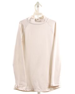 UNDER ARMOUR  WHITE    KNIT LS SHIRT