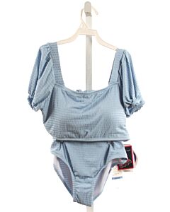 ANDY & EVAN  BLUE    2-PIECE SWIMSUIT