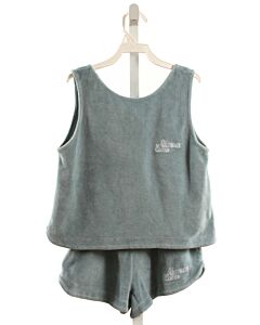 ZARA  BLUE TERRY CLOTH   2-PIECE OUTFIT