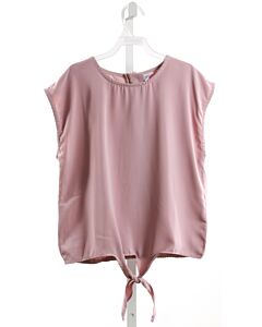 PLEATS & STITCHES  PINK    SHIRT-SS