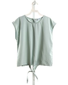 PLEATS & STITCHES  MINT    SHIRT-SS