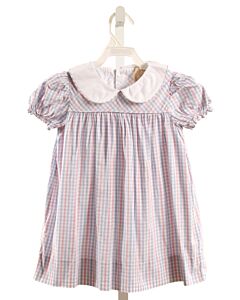THE BEAUFORT BONNET COMPANY  LT BLUE  GINGHAM  DRESS