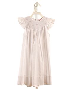 PETIT AMI  WHITE   SMOCKED DRESS