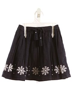 ROBERTA ROLLER RABBIT  NAVY   EMBROIDERED SKIRT