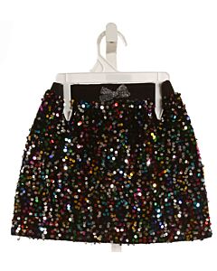 ROCKETS OF AWESOME  BLACK   SEQUINED SKIRT