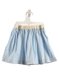 ALICE KATHLEEN  LT BLUE CORDUROY   SKIRT