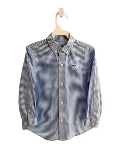 VINEYARD VINES  BLUE  GINGHAM  DRESS SHIRT