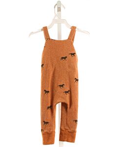 WEDGIES  ORANGE    KNIT ROMPER