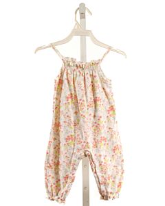 LAURA ASHLEY  PINK  FLORAL  KNIT ROMPER