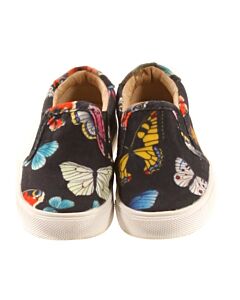 AKID BLUE SHOES *THIS ITEM IS GENTLY USED WITH MINOR SIGNS OF WEAR (MINOR STAINS) *GUC SIZE TODDLER 4