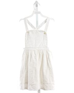 NO TAG  WHITE EYELET   DRESS