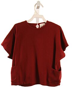 VIGNETTE  MAROON    KNIT SS SHIRT