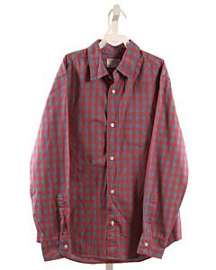 CREWCUTS  RED  GINGHAM  DRESS SHIRT