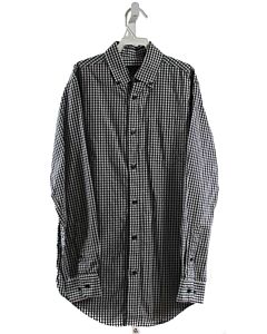 CLASS CLUB  BLACK  GINGHAM  DRESS SHIRT