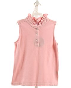 LITTLE ENGLISH  PINK PIQUE   SLEEVELESS SHIRT