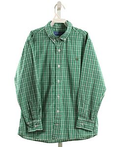 J. BAILEY  GREEN  PLAID  DRESS SHIRT