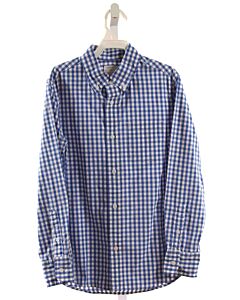 CREWCUTS  BLUE  GINGHAM  DRESS SHIRT