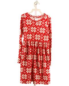 HANNA ANDERSSON  RED    KNIT DRESS