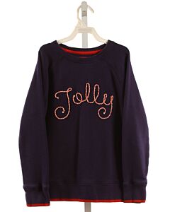 MINI BODEN  NAVY   APPLIQUED SWEATER