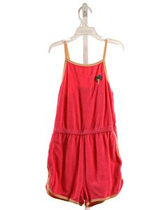 TUCKER & TATE  HOT PINK TERRY CLOTH   ROMPER