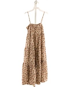 RYLEE & CRU  MAROON  FLORAL  DRESS