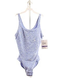 ATHLETA GIRL  LT BLUE    1-PIECE SWIMSUIT