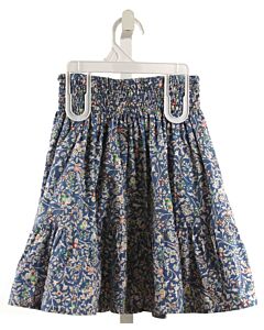 BELLA BLISS  BLUE  FLORAL  SKIRT